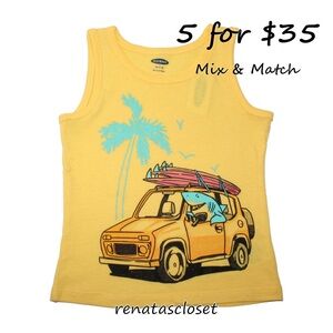 Old Navy Baby’s Unisex Graphic Tank Top - Surfer Shark NWT